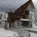 Casa Montana iarna